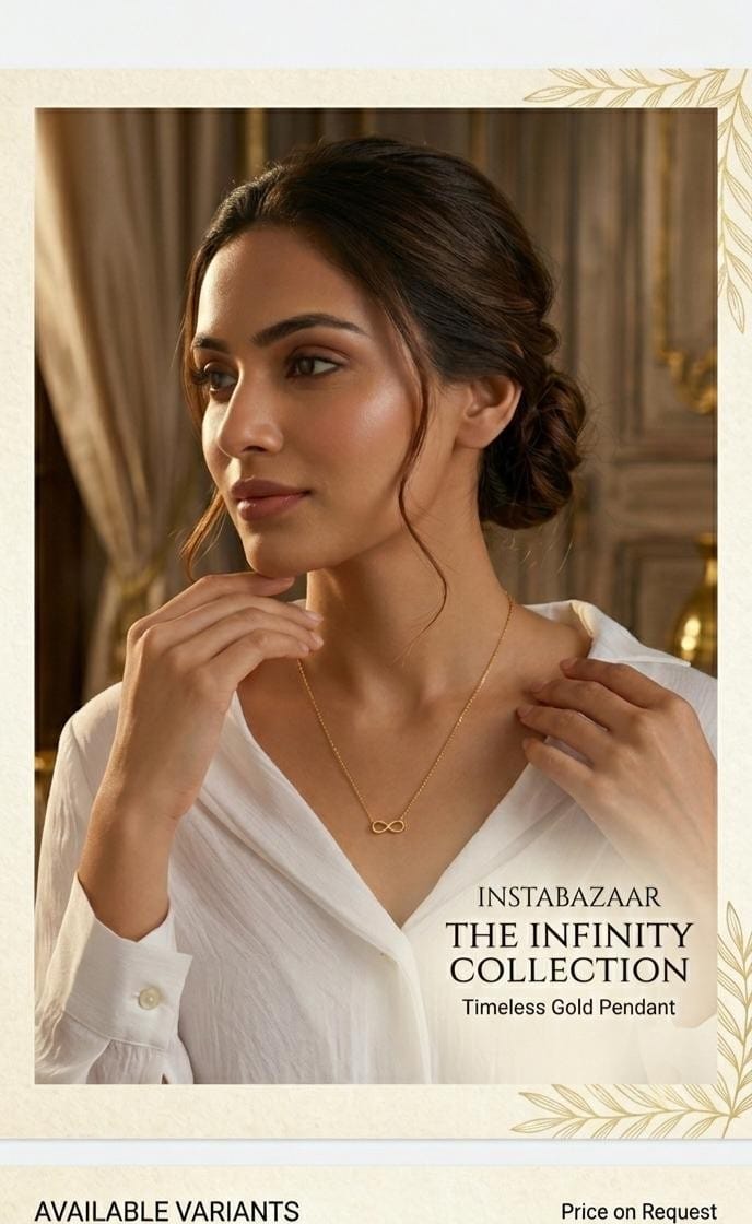 Delicate Infinity Love Pendant Chain✨