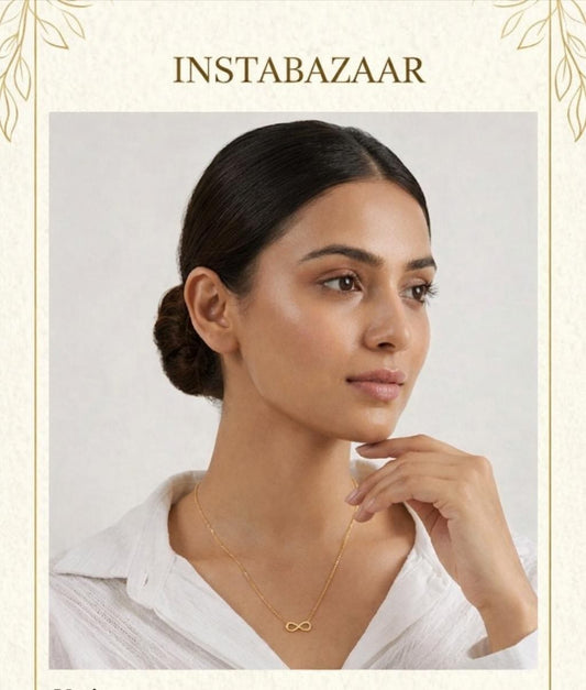 Delicate Infinity Love Pendant Chain✨